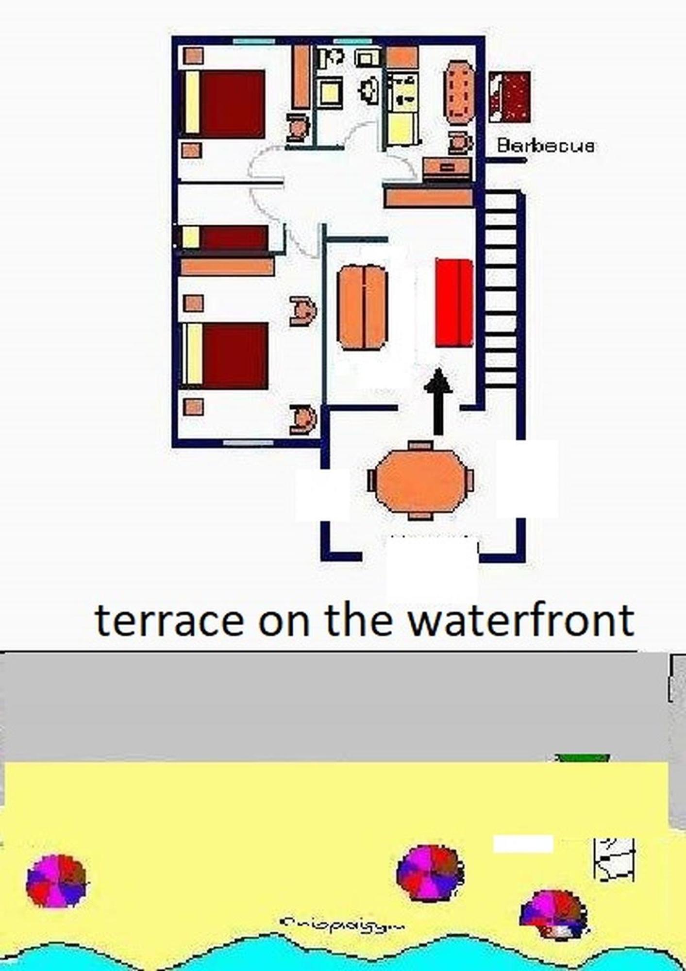 Waterfront Apartments Bosa Porto Alabe Rum bild