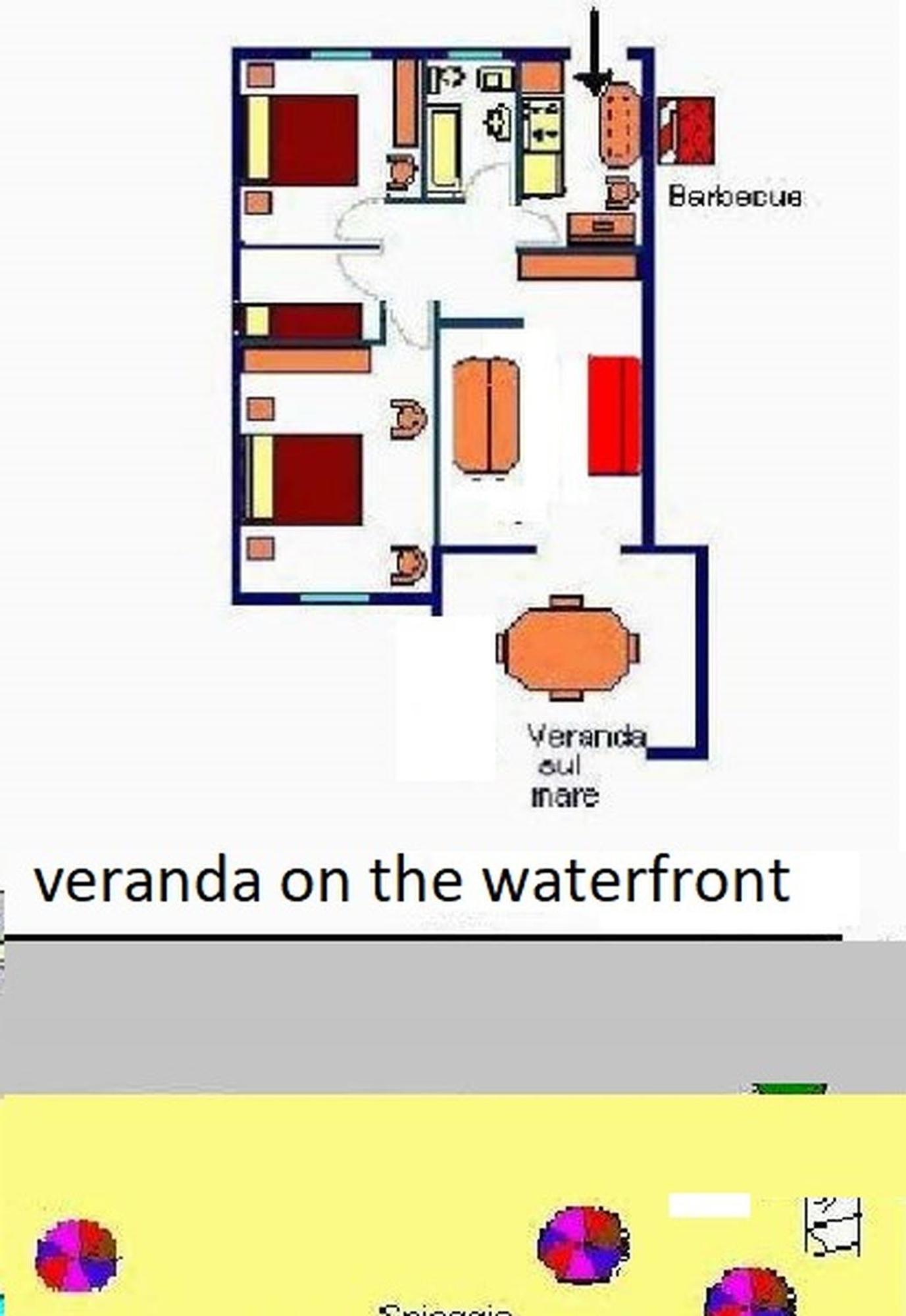 Waterfront Apartments Bosa Porto Alabe Rum bild